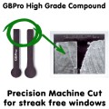 GBPro Window (Squeegee) Stainless Steel Wiper with blade 6'' (15cm)